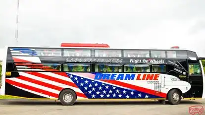 Dream Line Travels Pvt Ltd Bus-Side Image