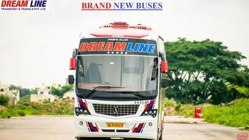 Dream Line Travels Pvt Ltd Bus-Front Image