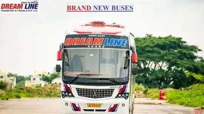 Dream Line Travels Pvt Ltd Bus-Front Image