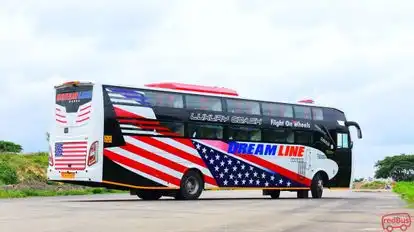 Dream Line Travels Pvt Ltd Bus-Side Image