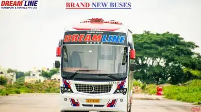 Dream Line Travels Pvt Ltd Bus-Front Image