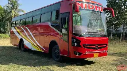 Puspak Travels Bus-Front Image