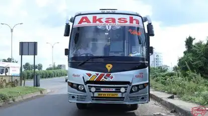 Akash Tours and Travels Bus-Front Image