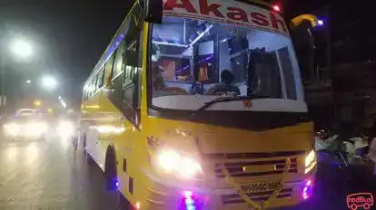 Akash Tours and Travels Bus-Front Image
