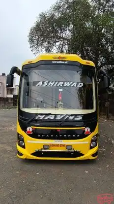 Ashirwad Travels Bus-Front Image