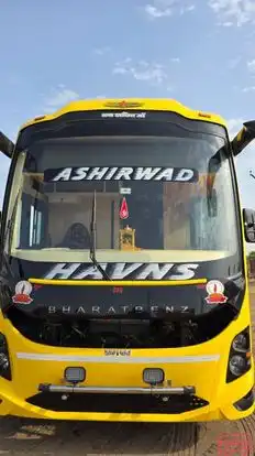 Ashirwad Travels Bus-Front Image