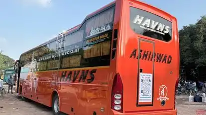 Ashirwad Travels Bus-Side Image