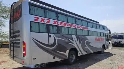 Ashirwad Travels Bus-Side Image