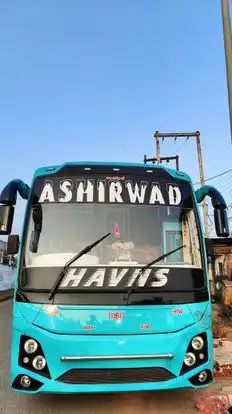 Ashirwad Travels Bus-Front Image