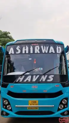 Ashirwad Travels Bus-Front Image