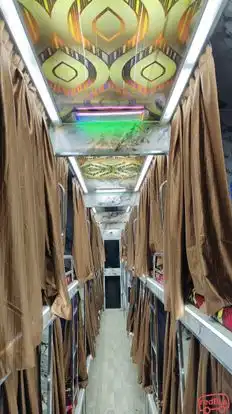Ashirwad Travels Bus-Seats layout Image
