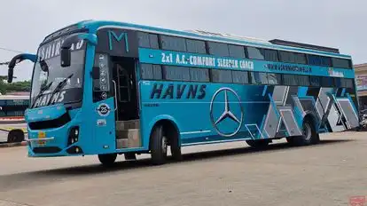 Ashirwad Travels Bus-Side Image