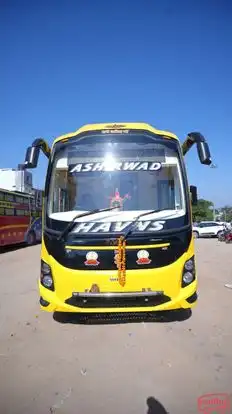 Ashirwad Travels Bus-Front Image