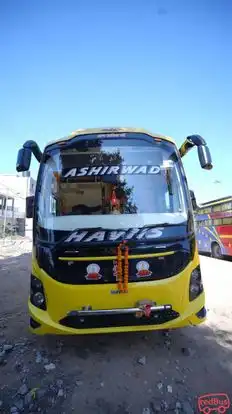 Ashirwad Travels Bus-Front Image