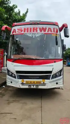 Ashirwad Travels Bus-Front Image