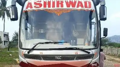 Ashirwad Travels Bus-Front Image