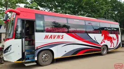 Ashirwad Travels Bus-Side Image
