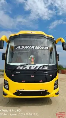 Ashirwad Travels Bus-Front Image