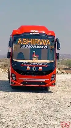 Ashirwad Travels Bus-Front Image