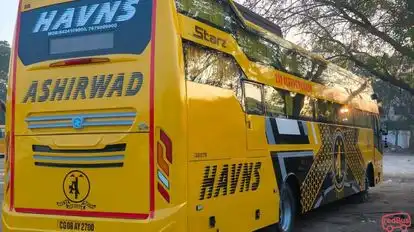 Ashirwad Travels Bus-Side Image