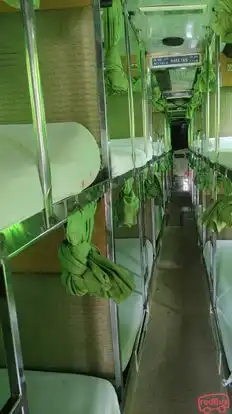 Pushpak Travels Bus-Seats layout Image