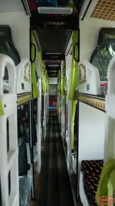 Tiwari Coach Rewa Bus-Seats layout Image
