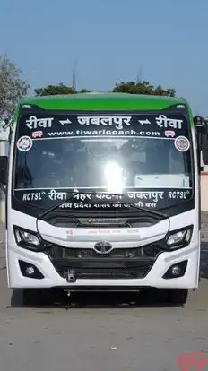 Tiwari Coach Rewa Bus-Front Image