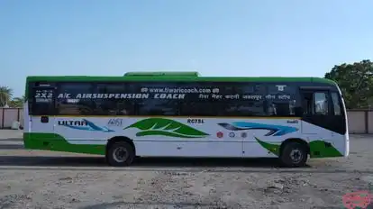 Tiwari Coach Rewa Bus-Side Image