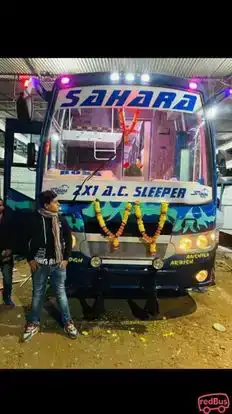 Sahara Travels Bus-Front Image