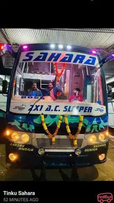 Sahara Travels Bus-Front Image