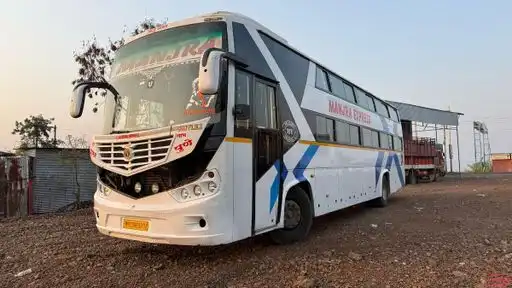 Manjara Tours and Travels Bus-Front Image