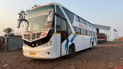 Manjara Tours and Travels Bus-Front Image