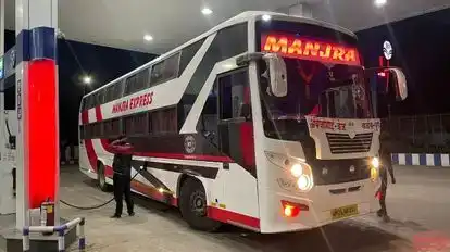 Manjara Tours and Travels Bus-Front Image