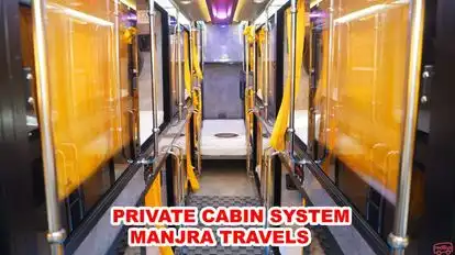 Manjara Tours and Travels Bus-Seats layout Image
