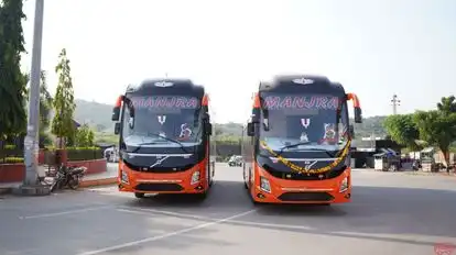 Manjara Tours and Travels Bus-Front Image