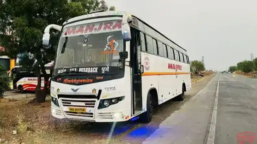 Manjara Tours and Travels Bus-Front Image