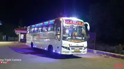 Manjara Tours and Travels Bus-Front Image