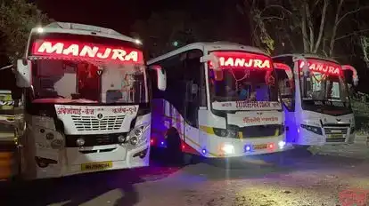 Manjara Tours and Travels Bus-Front Image