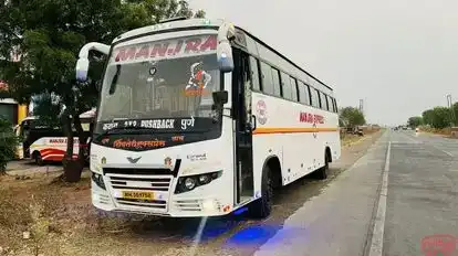 Manjara Tours and Travels Bus-Front Image