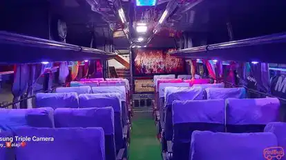 Manjara Tours and Travels Bus-Seats layout Image