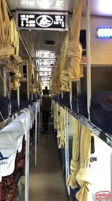 Afshee Travels Bus-Seats layout Image