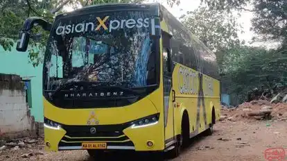 Asian Xpress Bus-Front Image