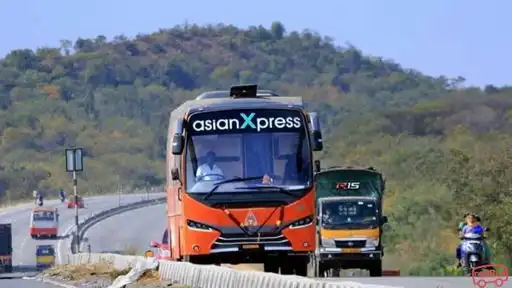 Asian Xpress Bus-Front Image