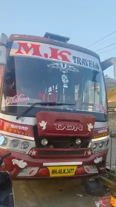 MK Travels Bus-Front Image