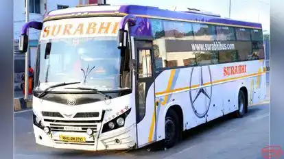 Surabhi Tours and Travels Bus-Front Image