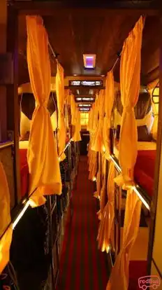 Sri Krishna Travels Bus-Seats layout Image