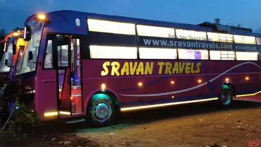 Sravan Travels Bus-Front Image