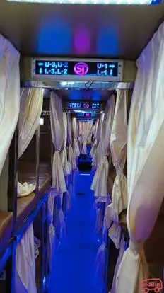 Sravan Travels Bus-Seats layout Image