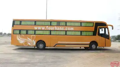 Rajat Rides Tours and Travels Bus-Side Image