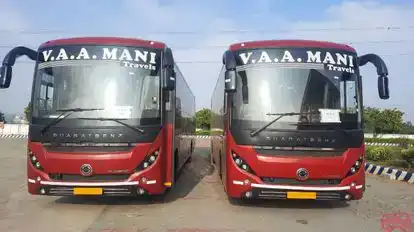 V.A.A Mani Travels Bus-Front Image